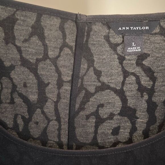 ANN TAYLOR Bundle of 2 Long Sleeve Tees Large - Picture 5 of 8